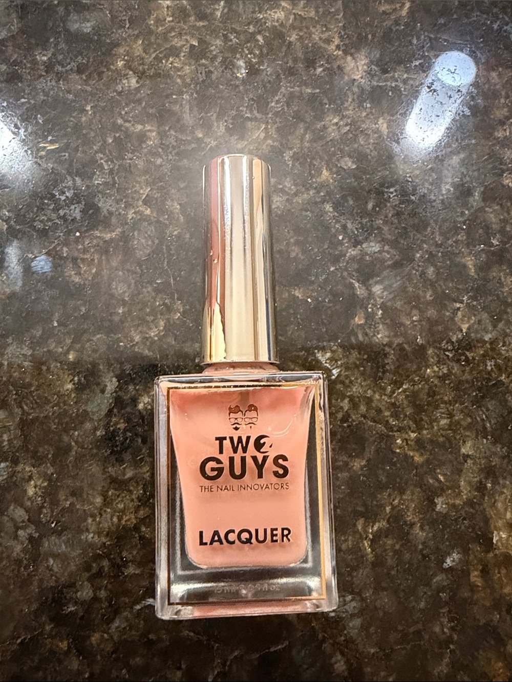 Two Guys Lacquer Nail Polish in A142 Nude Delight 0.5fl oz New